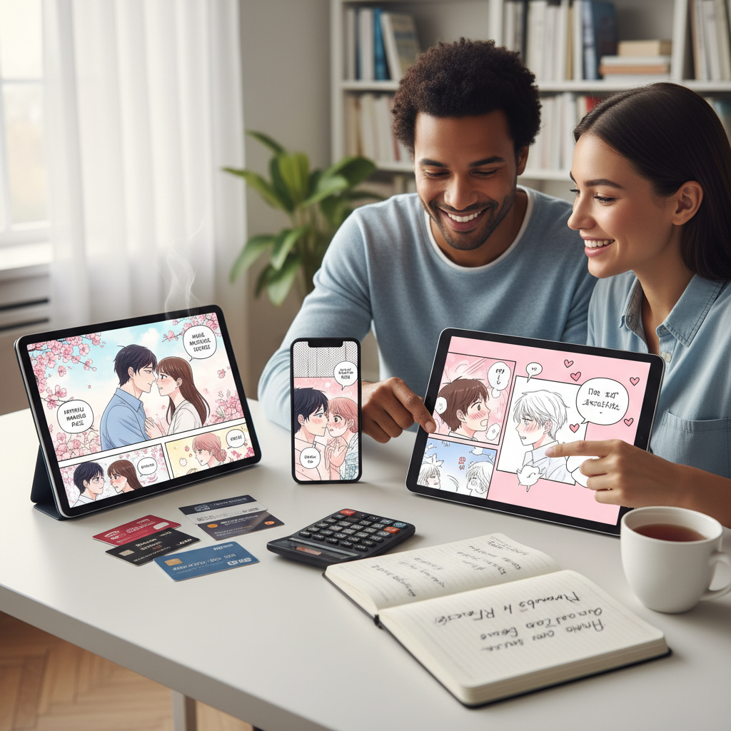 定期的に恋愛漫画を読む場合、複数の配信サービスを比較して一番コストパフォーマンスが良いのはどれか教えてください。